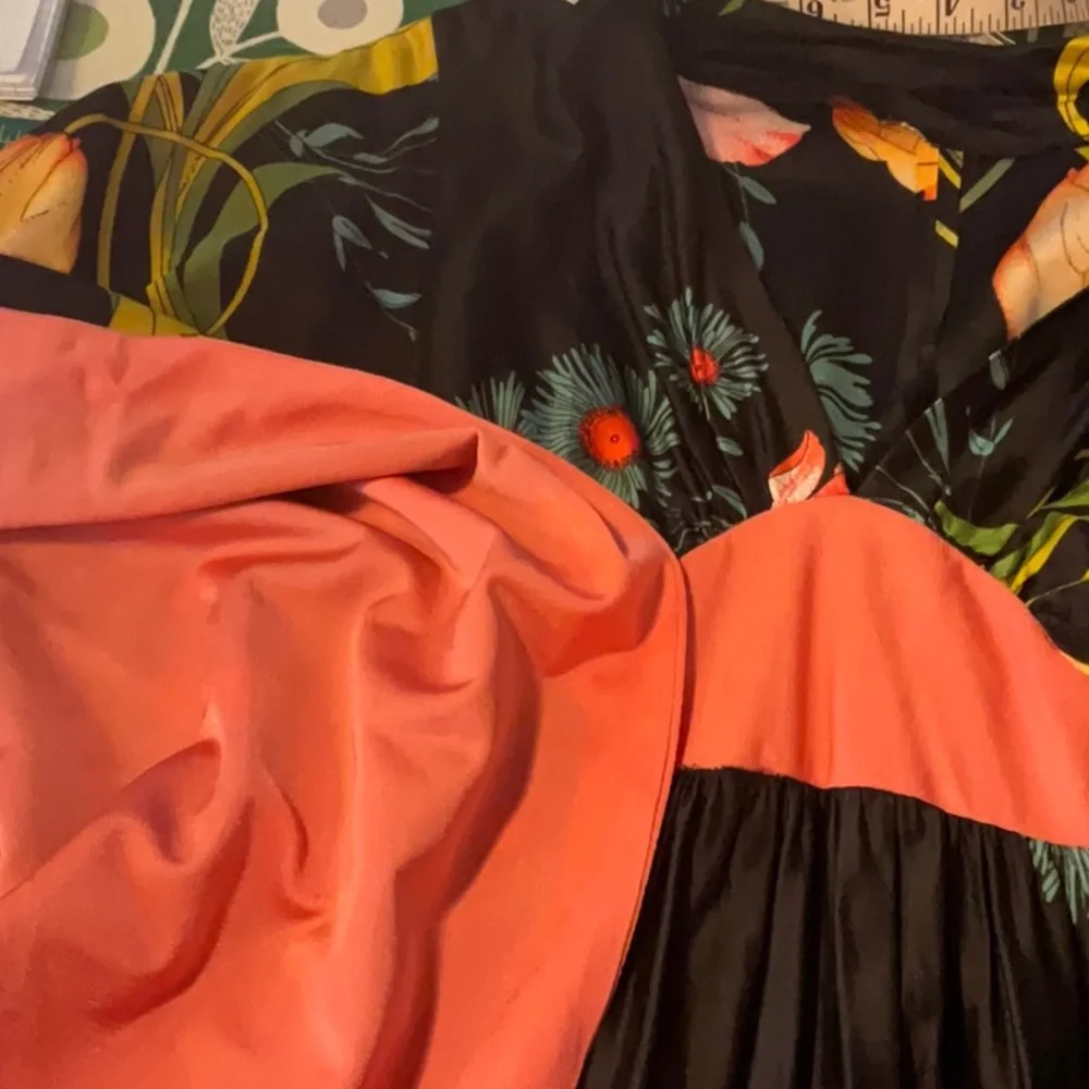 Vintage 70s angel sleeve maxi dress - Picture 6 of 7